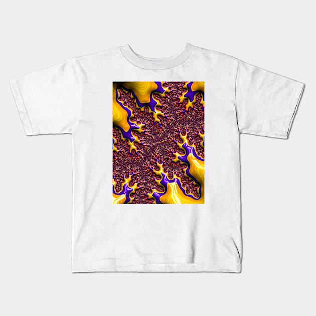 The Odd Place Kids T-Shirt by fascinating.fractals